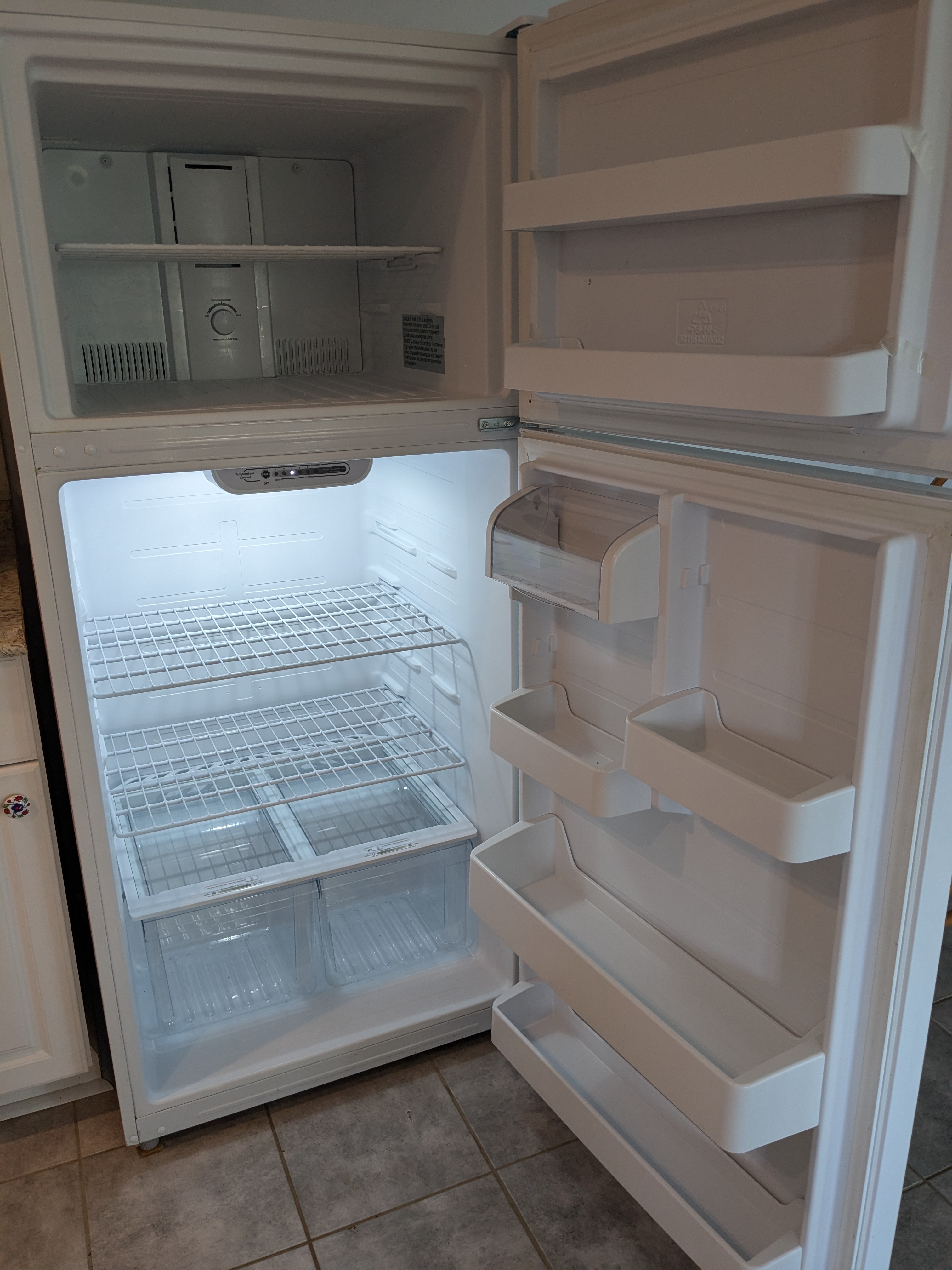 Seperate Downstairs Fridge
